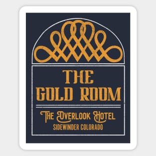 The Gold Room - The Overlook Hotel - Sidewinder, Colorado Sticker